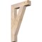 Ekena Millwork Traditional Block Smooth Bracket, Douglas Fir, 3 1/2"W x 18"D x 30"H BKT04X18X30TRA05SDF - alternate 1